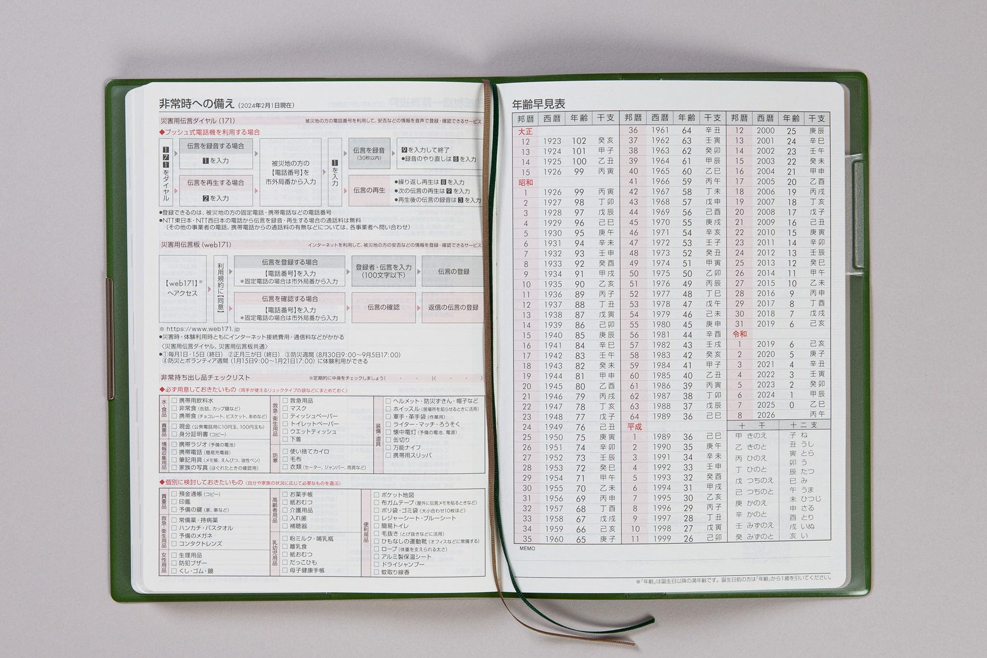 Amazon.co.jp: 237 フェルテ 7 手帳 高橋書店 2025年版 モスグリーン